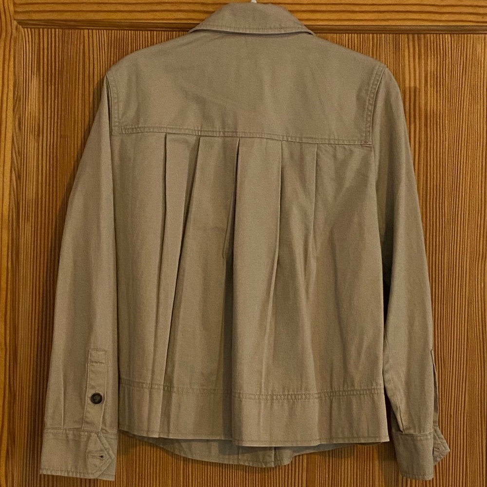 Jcrew Lightweight Pleated Swing Jacket - image 2